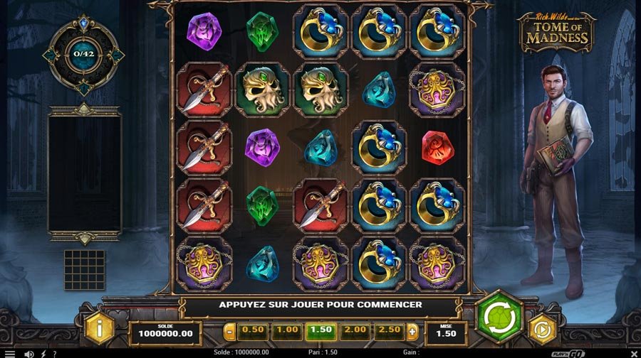 tome of madness cresus casino Tome of Madness of Play n Go