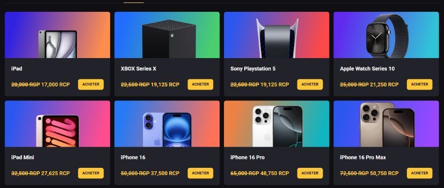 AmonBet Casino store page