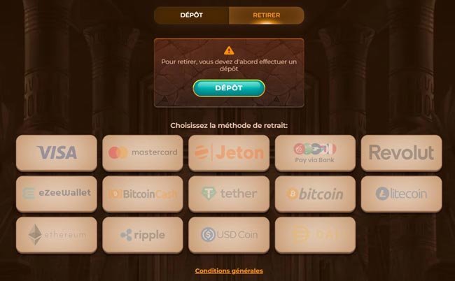 amunra withdrawal AmunRa withdrawal