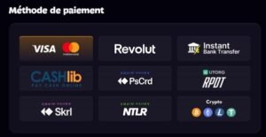 Aphrodite Casino deposit page