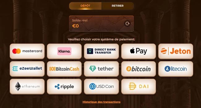 deposit amunra AmunRa deposit