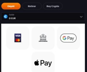 Herake Casino deposit method