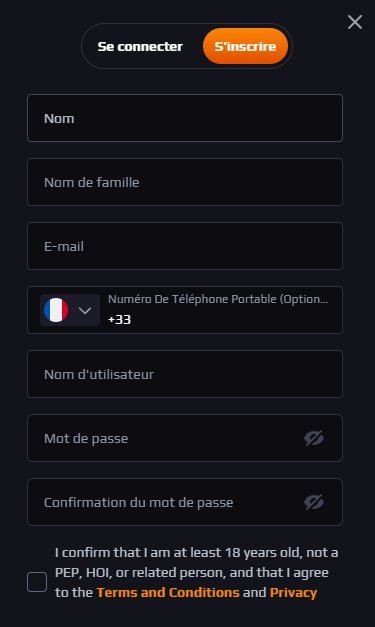 Herake Casino signup