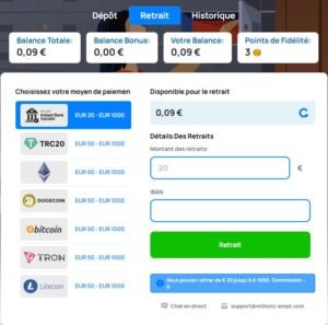 Millionz Casino withdrawal