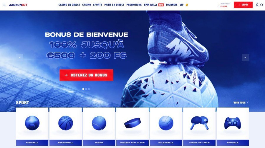 home bankonbet Bankonbet Casino homepage