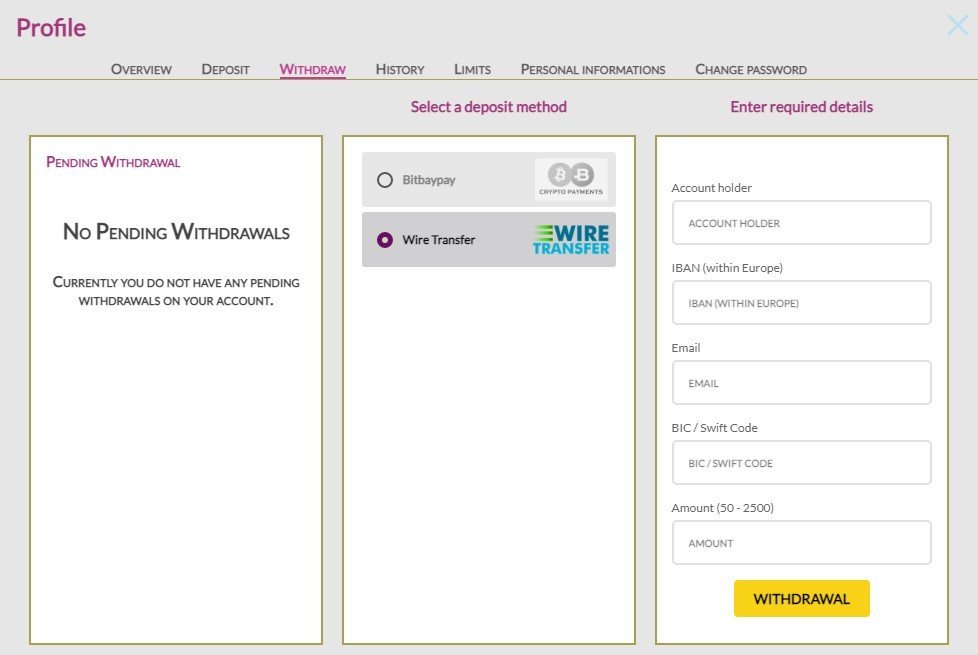 Prince Ali Casino withdrawal