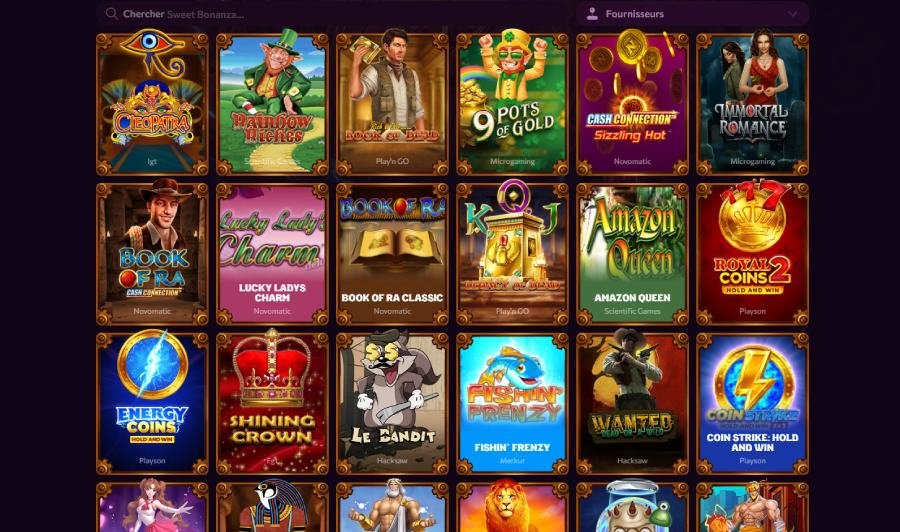 Chanze Casino slot machines