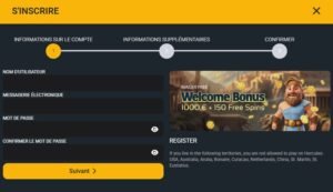 hercules sign up Hercules Casino sign-up step 1