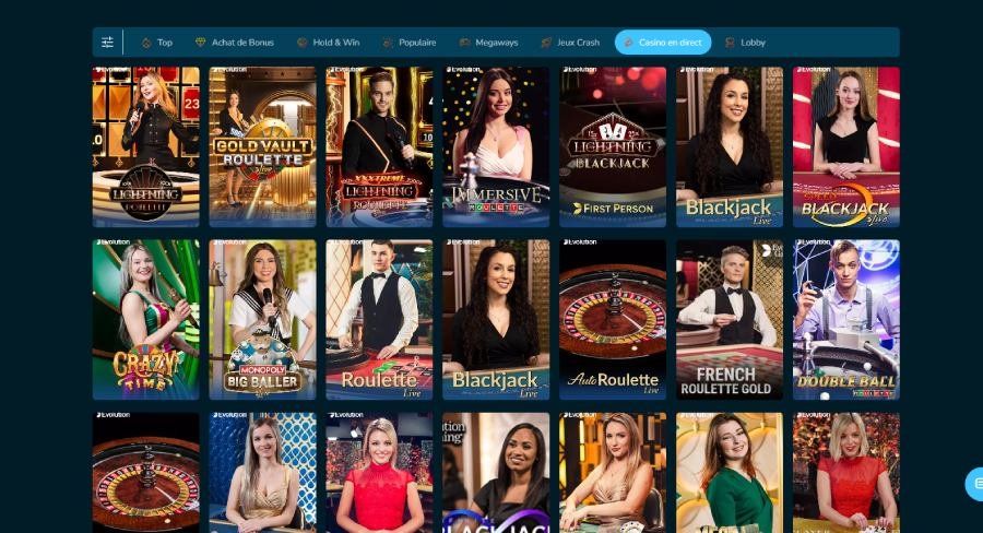 Volerbet Casino live casino