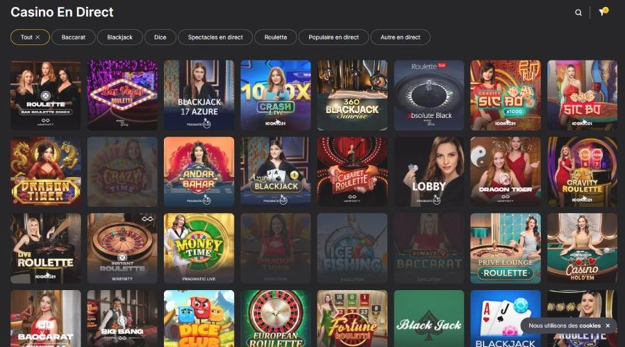 winhero live Winhero Casino live casino