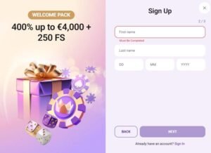 crown slots signup 2 Crown Slots Casino sign-up step 2