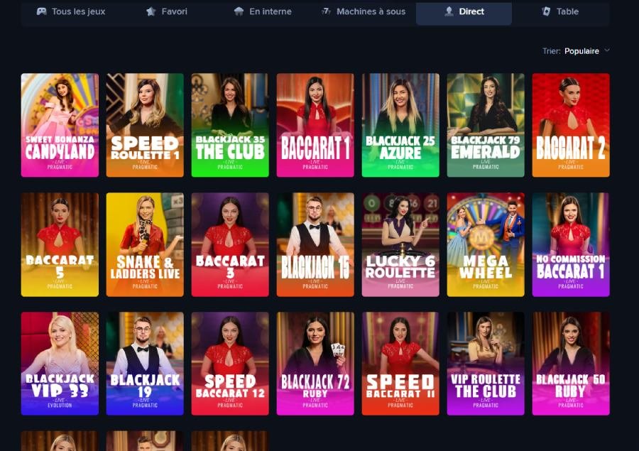 jacks club live Jacks Club Casino live casino