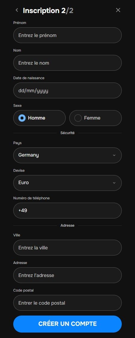 MrPunter Casino sign-up 3