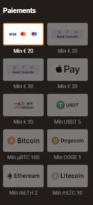 Slotlair Casino deposit