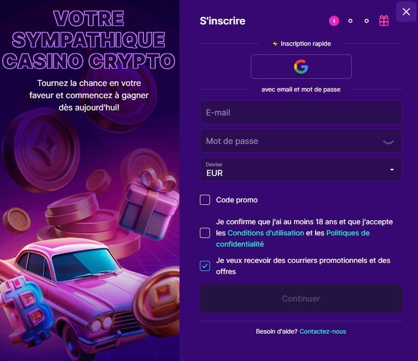 slotrush signup Slotrush Casino sign-up 1