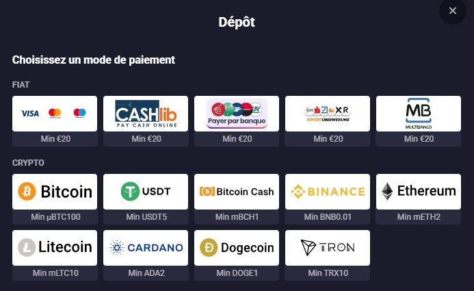 Spin Aura Casino deposit