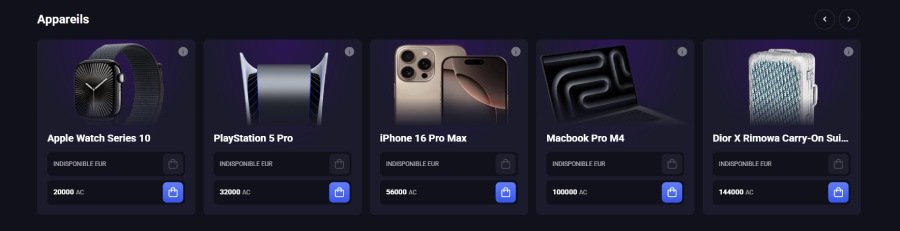 Spin Aura Casino shop