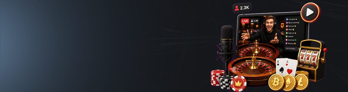Banner Online Casino Streamers